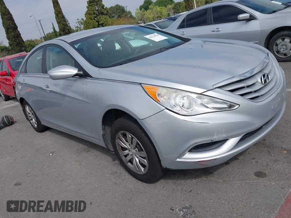 2013 Hyundai Sonata GLS with VIN 5NPEB4AC9DH598744, listed as a IAAI auction lot 42024858 with 92,750 mi miles and . Bid and sale history available at carsss.com. Image 1.