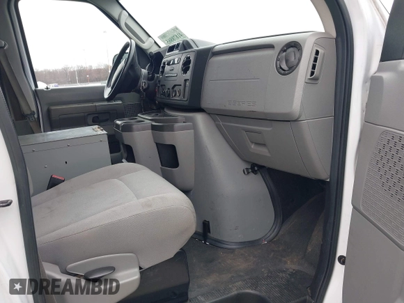 2013 Ford Econoline Cargo Commercial with VIN 1FTNE2EL1DDB27599, listed as a IAAI auction lot 41878865 with 179,802 mi miles and . Bid and sale history available at DreamBid. Image 5.