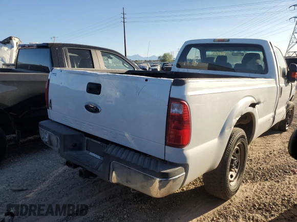 2011 Ford Super Duty F-250 SRW XL with VIN 1FTBF2AT9BEA95028, listed as a Copart auction lot 74112014 with 201,675 mi miles and Salvage Title. Bid and sale history available at carsss.com. Image 3.