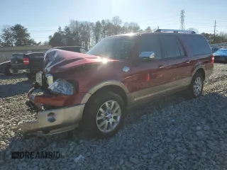 2014 Ford Expedition EL XLT with VIN 1FMJK1J55EEF59466, listed as a Copart auction lot 89204815 with 289,724 mi miles and Salvage Title. Bid and sale history available at carsss.com. Image 1.
