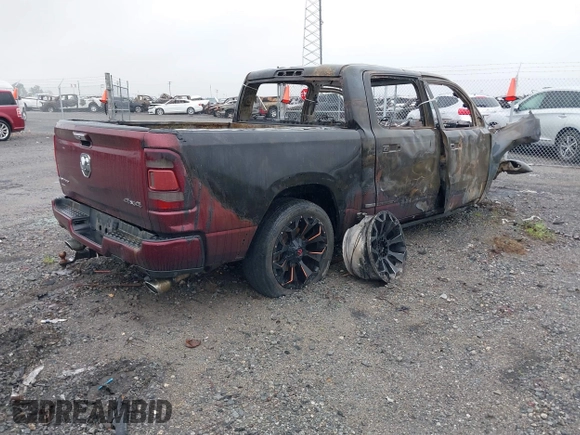 2019 Ram 1500 Limited with VIN 1C6SRFHT6KN594249, listed as a IAAI auction lot 42182115 with Not provided miles and . Bid and sale history available at DreamBid. Image 4.