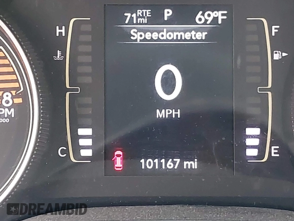 2019 Jeep Cherokee Latitude with VIN 1C4PJLCX9KD377430, listed as a IAAI auction lot 42328024 with 101,167 mi miles and . Bid and sale history available at DreamBid. Image 7.