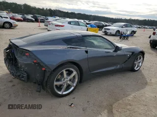 2014 Chevrolet Corvette 3LT with VIN 1G1YF2D71E5114418, listed as a Copart auction lot 83806694 with 54,322 mi miles and Clean title. Bid and sale history available at DreamBid. Image 3.