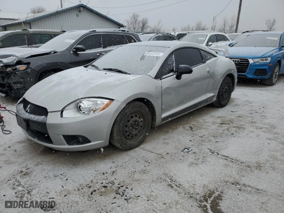 2012 Mitsubishi Eclipse GS with VIN 4A31K5DF9CE006748, listed as a Copart auction lot 84642914 with 74,664 mi miles and Salvage Title. Bid and sale history available at carsss.com. Image 1.