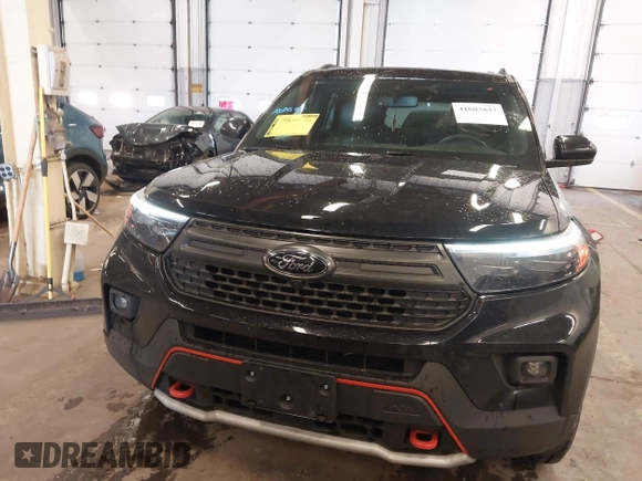 2023 Ford Explorer Timberline with VIN 1FMSK8JH6PGC33402, listed as a IAAI auction lot 41603847 with 19,477 mi miles. Bid and sale history available at carsss.com. Image 13.
