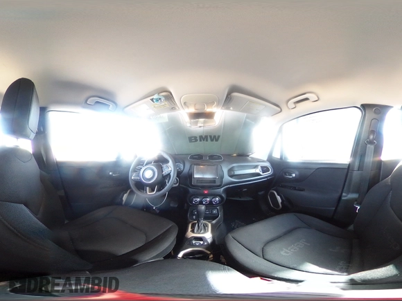 2017 Jeep Renegade Sport with VIN ZACCJBAB1HPG60110, listed as a Copart auction lot 63074295 with 61,476 mi miles and Salvage title. Bid and sale history available at DreamBid. Image 15.