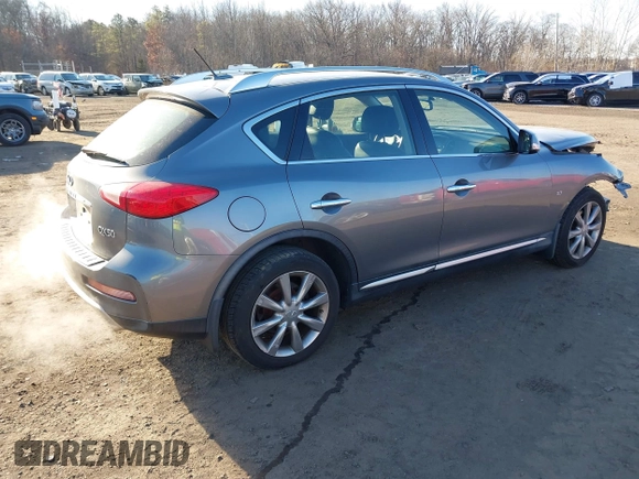 2017 Infiniti QX50 with VIN JN1BJ0RR4HM413604, listed as a IAAI auction lot 41310296 with 113,426 mi miles and . Bid and sale history available at DreamBid. Image 4.