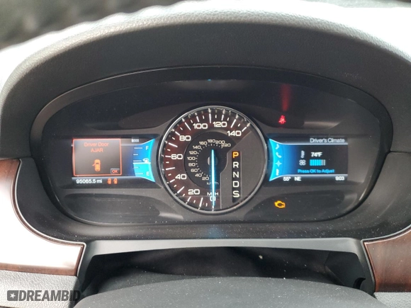 2013 Ford Edge Limited with VIN 2FMDK4KCXDBC33748, listed as a Copart auction lot 49893135 with 95,065 mi miles and Clean Title. Bid and sale history available at carsss.com. Image 9.