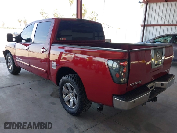 2007 Nissan Titan XE with VIN 1N6AA07A87N232579, listed as a IAAI auction lot 42151846 with 197,204 mi miles and . Bid and sale history available at DreamBid. Image 3.