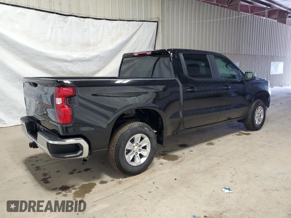 2025 Chevrolet Silverado 1500 LT with VIN 1GCPACEDXSZ133792, listed as a Copart auction lot 79906604 with 247 mi miles and Clean Title. Bid and sale history available at DreamBid. Image 3.