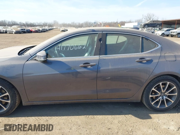 2017 Acura TLX V6 w/Technology Pkg with VIN 19UUB2F5XHA003005, listed as a IAAI auction lot 41770662 with 78,521 mi miles. Bid and sale history available at carsss.com. Image 14.