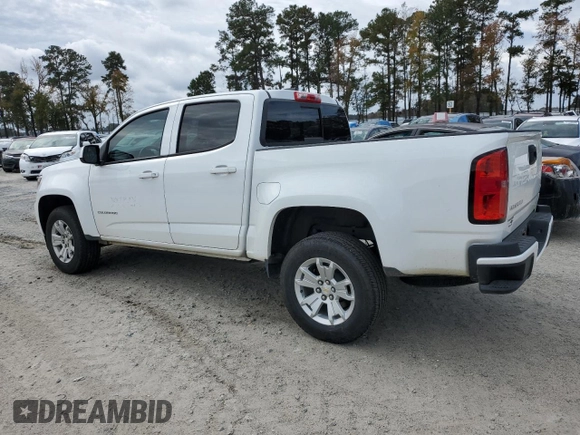 2022 Chevrolet Colorado 2WD LT with VIN 1GCGSCEA8N1312905, listed as a Copart auction lot 78178324 with 24,093 mi miles and Salvage title. Bid and sale history available at DreamBid. Image 2.