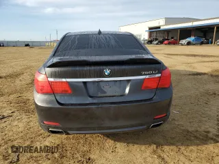 2012 BMW 7 Series 750Li with VIN WBAKB8C52CDW84794, listed as a Copart auction lot 49874315 with 118,725 mi miles and Salvage Title. Bid and sale history available at carsss.com. Image 6.