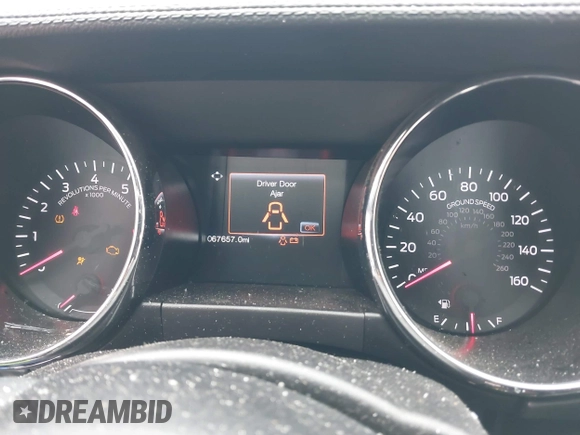 2017 Ford Mustang GT with VIN 1FA6P8CF7H5246553, listed as a IAAI auction lot 42308198 with 67,657 mi miles and . Bid and sale history available at DreamBid. Image 7.
