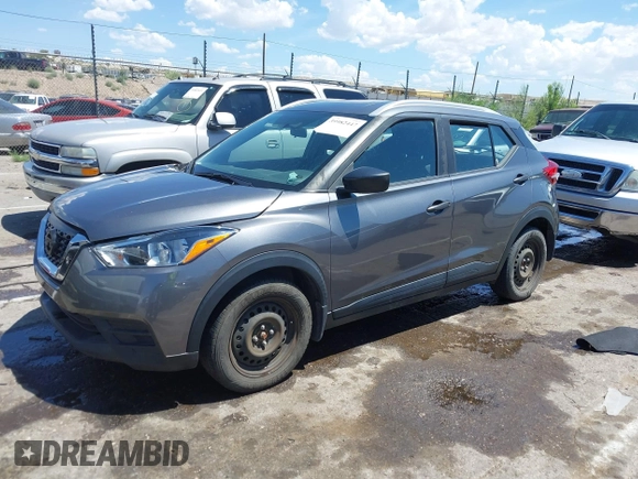 2019 Nissan Kicks SV with VIN 3N1CP5CU8KL558448, listed as a IAAI auction lot 39982447 with 48,125 mi miles and . Bid and sale history available at DreamBid. Image 2.