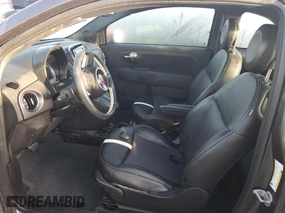 2018 FIAT 500e with VIN 3C3CFFGE4JT377469, listed as a Copart auction lot 79469034 with 0 mi miles and Non Repairable. Bid and sale history available at carsss.com. Image 7.
