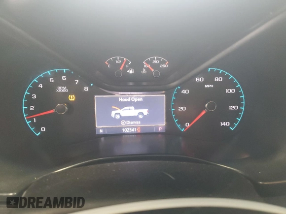 2020 Chevrolet Colorado 2WD LT with VIN 1GCHSCEA6L1151522, listed as a Copart auction lot 44172435 with 102,341 mi miles and Clean Title. Bid and sale history available at DreamBid. Image 9.