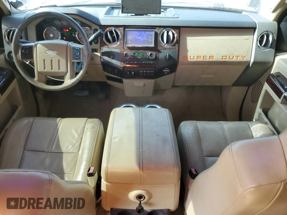 2009 Ford F-250 XL with VIN 1FTSW20R99EA38179, listed as a Copart auction lot 53021595 with 98,231 mi miles and Salvage title. Bid and sale history available at DreamBid. Image 8.