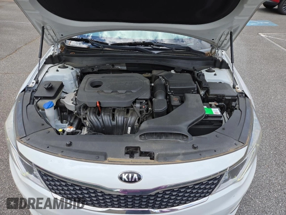 2016 Kia Optima EX with VIN 5XXGU4L33GG080449, listed as a Copart auction lot 61627205 with 154,294 mi miles and Clean title. Bid and sale history available at DreamBid. Image 7.