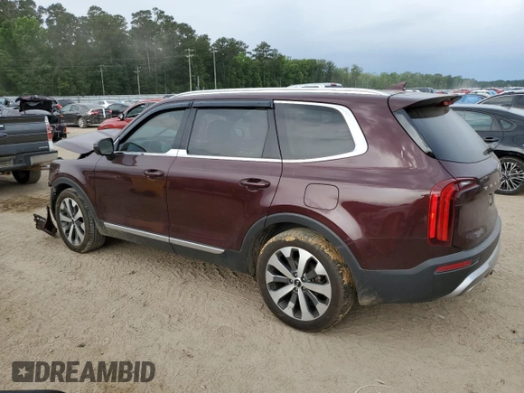 2020 Kia Telluride EX with VIN 5XYP34HC2LG065510, listed as a Copart auction lot 57177175 with 134,675 mi miles and Salvage title. Bid and sale history available at DreamBid. Image 2.