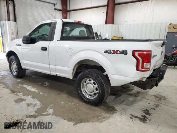 2016 Ford F-150 XL with VIN 1FTMF1E89GFA77025, listed as a Copart auction lot 82636624 with 146,152 mi miles and Salvage title. Bid and sale history available at DreamBid. Image 2.