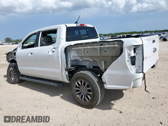 2022 Ford Ranger XL with VIN 1FTER4EH9NLD30176, listed as a Copart auction lot 64240645 with 12,100 mi miles and Salvage title. Bid and sale history available at DreamBid. Image 2.
