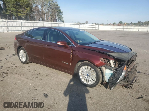 2015 Ford Fusion SE Hybrid with VIN 3FA6P0LUXFR210883, listed as a Copart auction lot 51279985 with 233,341 mi miles and Salvage Title. Bid and sale history available at carsss.com. Image 4.