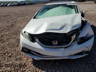 2014 Honda Civic EX-L with VIN 19XFB2F9XEE052224, listed as a Copart auction lot 54207785 with 160,303 mi miles and Salvage Title. Bid and sale history available at DreamBid. Image 5.