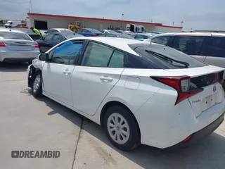 2020 Toyota Prius L Eco with VIN JTDKARFU9L3108236, listed as a IAAI auction lot 42004854 with 89,528 mi miles and . Bid and sale history available at DreamBid. Image 3.
