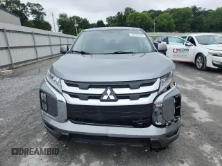 2020 Mitsubishi Outlander ES with VIN JA4AP3AU9LU021858, listed as a Copart auction lot 58793345 with 102,995 mi miles and Salvage title. Bid and sale history available at DreamBid. Image 5.