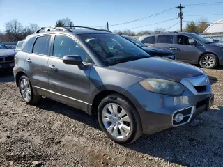 2010 Acura RDX Tech Pkg with VIN 5J8TB1H5XAA006365, listed as a Copart auction lot 44885065 with 165,594 mi miles and Salvage Title. Bid and sale history available at carsss.com. Image 4.