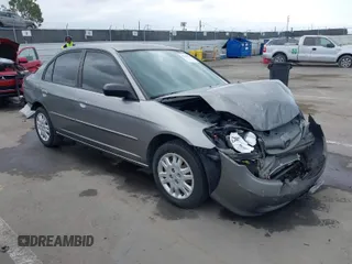 2005 Honda Civic LX z VIN 2HGES16535H633511, wystawiony jako IAAI lot #42055256 z przebiegiem 184 648 mil mil oraz . Historia ofert i sprzedaży dostępna na DreamBid. Obrazek 1.