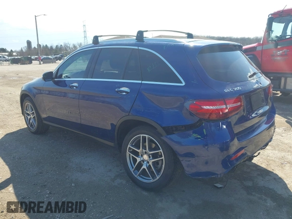 2017 Mercedes-Benz GLC with VIN WDC0G4JB8HF131862, listed as a IAAI auction lot 42109293 with 68,469 mi miles. Bid and sale history available at carsss.com. Image 3.