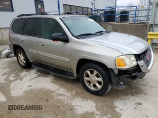 2002 GMC Envoy SLT with VIN 1GKDT13S122445936, listed as a Copart auction lot 44230555 with 203,640 mi miles and Non Repairable. Bid and sale history available at carsss.com. Image 4.