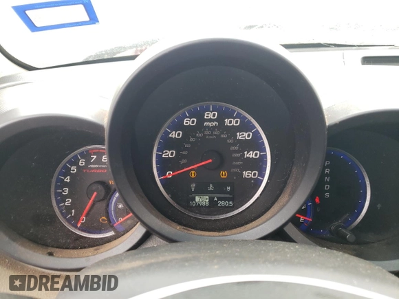 2011 Acura RDX Technology with VIN 5J8TB2H51BA000493, listed as a Copart auction lot 51692915 with 107,988 mi miles and Clean title. Bid and sale history available at DreamBid. Image 9.