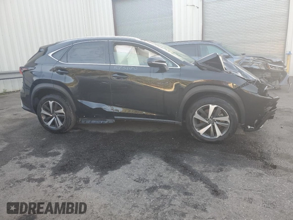2020 Lexus NX with VIN JTJGJRDZXL2129409, listed as a Copart auction lot 66133333 with 1 mi miles and Salvage Title. Bid and sale history available at carsss.com. Image 4.