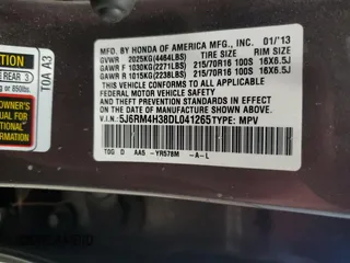 2013 Honda CR-V LX with VIN 5J6RM4H38DL041265, listed as a Copart auction lot 56276645 with 233,589 mi miles and Clean Title. Bid and sale history available at DreamBid. Image 13.