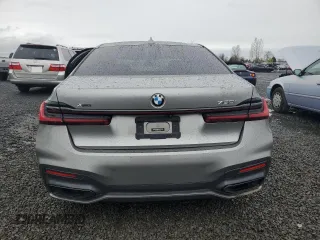 2020 BMW 7 Series 750i xDrive with VIN WBA7U2C00LGJ59975, listed as a Copart auction lot 48172775 with Not provided miles and Salvage title. Bid and sale history available at DreamBid. Image 6.