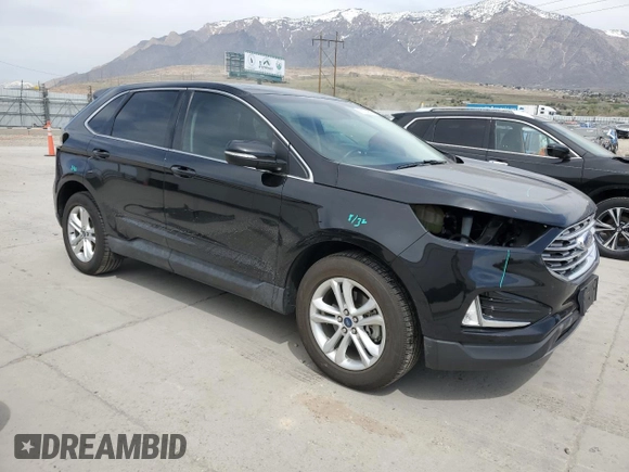 2019 Ford Edge SEL z VIN 2FMPK3J99KBB21856, wystawiony jako Copart lot #53104645 z przebiegiem 98 419 mil mil oraz Szkoda całkowita • Salvage title. Historia ofert i sprzedaży dostępna na DreamBid. Obrazek 4.