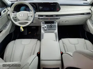 2025 Hyundai Palisade Calligraphy with VIN KM8R74GE0SU824972, listed as a Copart auction lot 47520895 with 5,673 mi miles and Salvage Title. Bid and sale history available at carsss.com. Image 8.