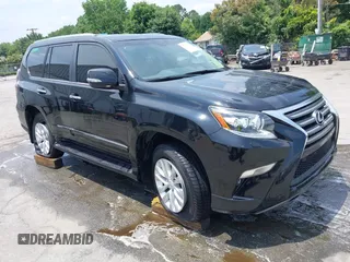 2017 Lexus GX 460 with VIN JTJBM7FX7H5152041, listed as a IAAI auction lot 42126718 with 112,720 mi miles and . Bid and sale history available at DreamBid. Image 1.