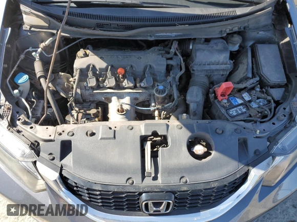 2013 Honda Civic EX with VIN 19XFB2F8XDE268824, listed as a Copart auction lot 52260635 with 141,214 mi miles and Salvage Title. Bid and sale history available at DreamBid. Image 11.
