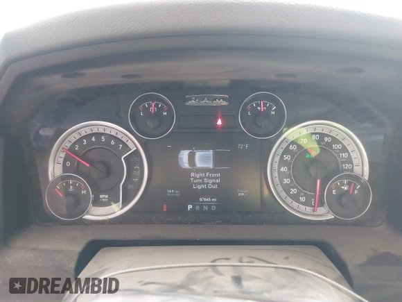 2018 Ram 1500 Big Horn with VIN 1C6RR7LT9JS253293, listed as a IAAI auction lot 41815506 with 97,845 mi miles. Bid and sale history available at carsss.com. Image 7.