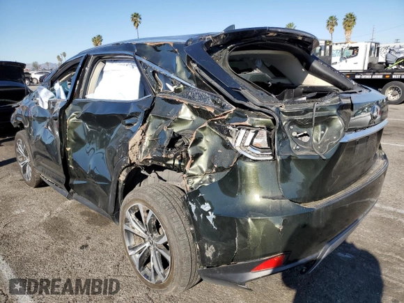 2021 Lexus RX with VIN 2T2HZMAA6MC199960, listed as a Copart auction lot 41498525 with 0 mi miles and Salvage Title. Bid and sale history available at carsss.com. Image 2.
