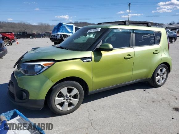 2018 Kia Soul with VIN KNDJN2A2XJ7902455, listed as a Copart auction lot 46652585 with 41,430 mi miles and Salvage Title. Bid and sale history available at carsss.com. Image 1.