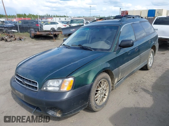 2000 Subaru Legacy Outback with VIN 4S3BH6650Y7653843, listed as a IAAI auction lot 42422050 with 215,782 mi miles and . Bid and sale history available at DreamBid. Image 2.