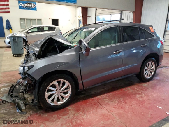 2017 Acura RDX w/Technology Pkg with VIN 5J8TB4H5XHL032299, listed as a Copart auction lot 44532754 with 0 mi miles and Salvage Title. Bid and sale history available at carsss.com. Image 1.