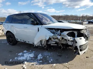 2023 Land Rover Range Rover SE z VIN SALKP9E72PA031813, wystawiony jako Copart lot #45151005 z przebiegiem Nie podano mil oraz Szkoda całkowita • Salvage title. Historia ofert i sprzedaży dostępna na DreamBid. Obrazek 4.