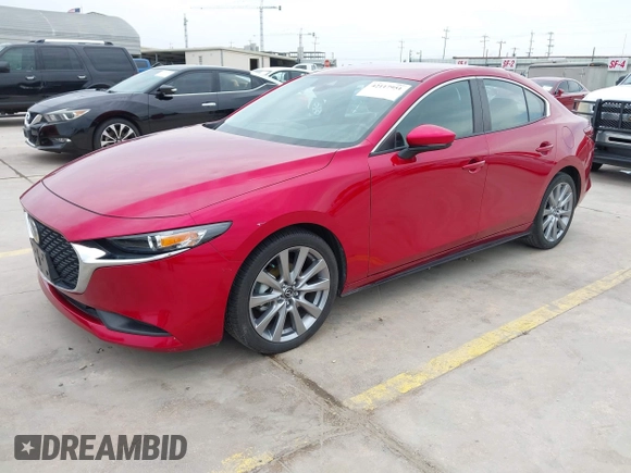 2022 Mazda 3 Select z VIN 3MZBPABL9NM316998, wystawiony jako IAAI lot #42117951 z przebiegiem 44 594 mil mil oraz . Historia ofert i sprzedaży dostępna na DreamBid. Obrazek 2.