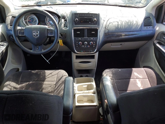 2011 Dodge Grand Caravan SXT with VIN 2D4RN4DG0BR603288, listed as a Copart auction lot 52589005 with 125,403 mi miles and Salvage Title. Bid and sale history available at DreamBid. Image 8.